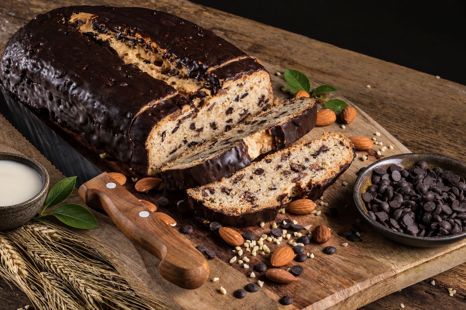 veganer Schokostollen