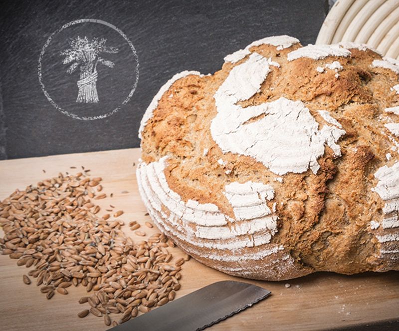 gebackenes Brot