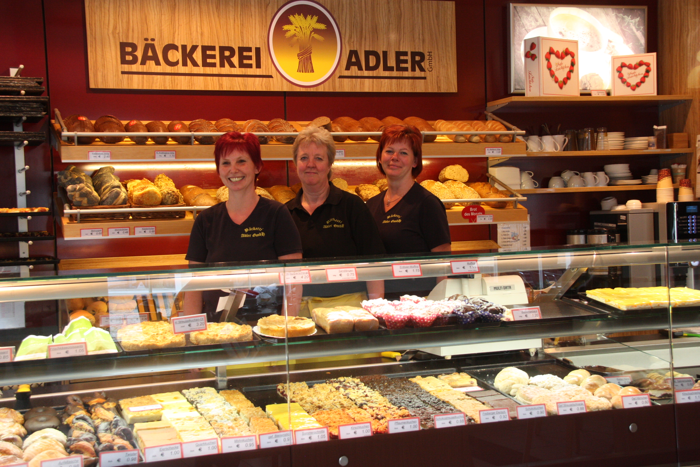 Bäckereitheke in Oederan