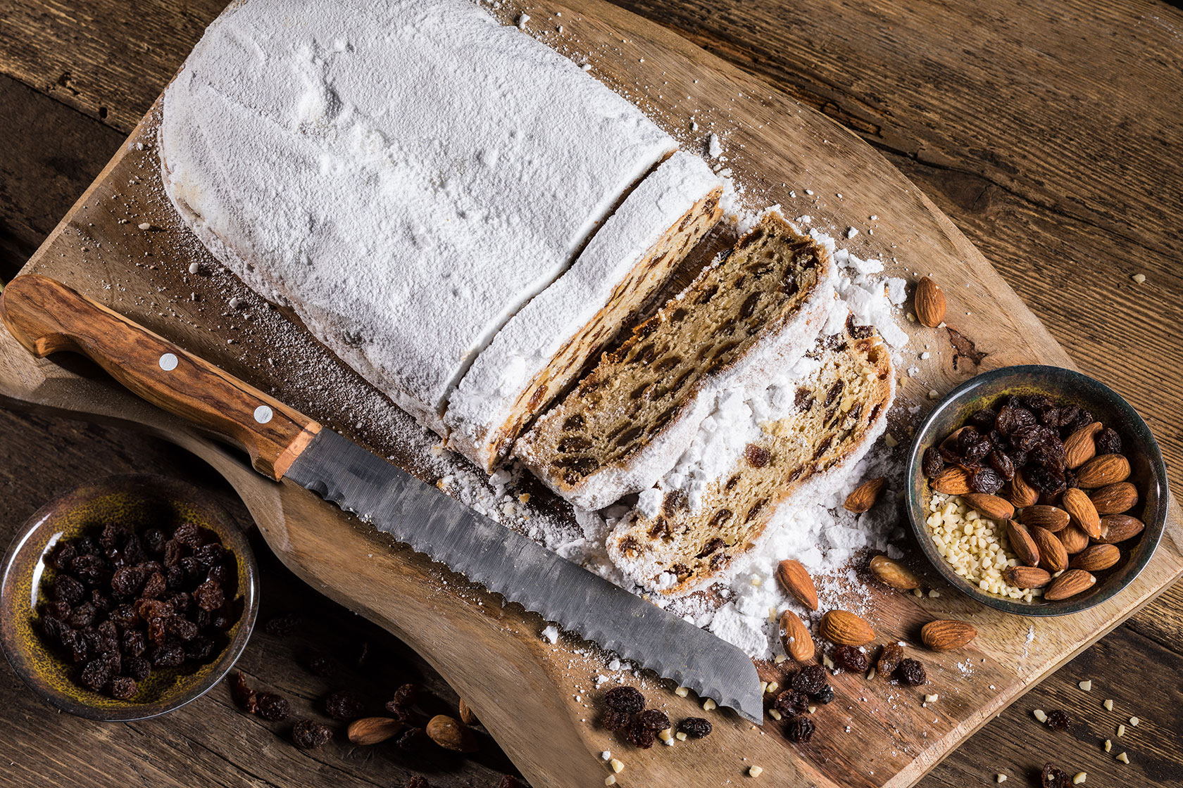 Veganer Weihnachtsstollen