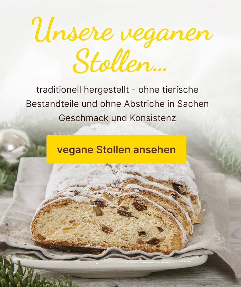 Slider Startseite - veganer Stollen der Bäckerei Adler